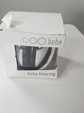 bebe Baby Hearing Headphones - White and Black